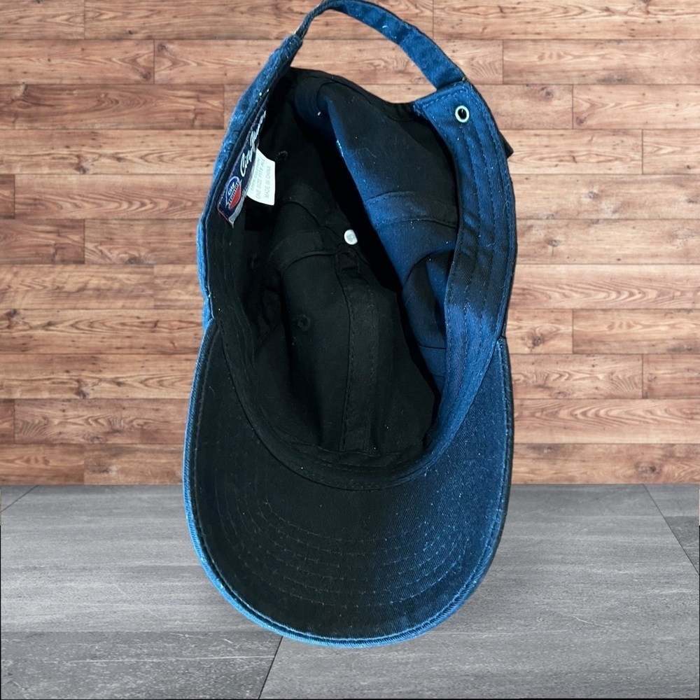 City Hunter NYC Embellished Black Cap Hat OS